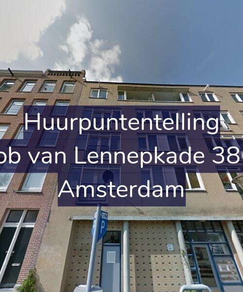 Foto gevel Huurpuntentelling voor Jacob van Lennepkade 380-C, Amsterdam