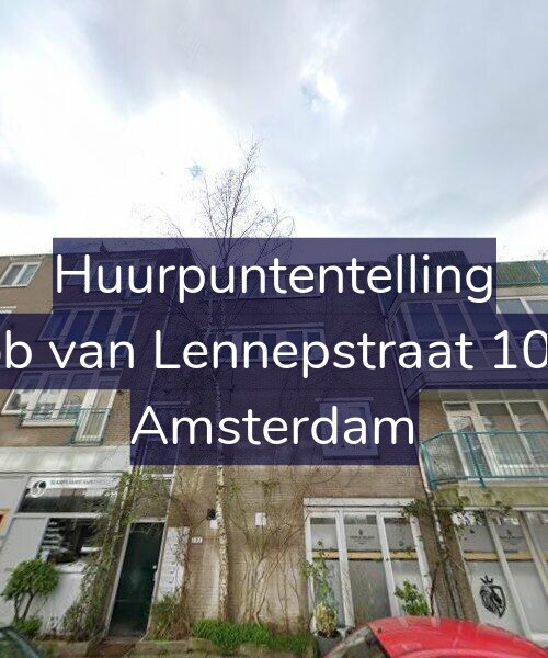 Foto gevel Huurpuntentelling voor Jacob van Lennepstraat 101-A, Amsterdam