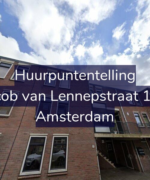 Foto gevel Huurpuntentelling voor Jacob van Lennepstraat 117, Amsterdam