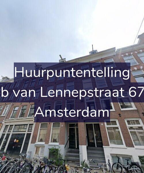 Foto gevel Huurpuntentelling voor Jacob van Lennepstraat 67-3A, Amsterdam