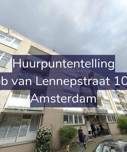 Foto gevel Huurpuntentelling voor Jacob van Lennepstraat 104-C, Amsterdam