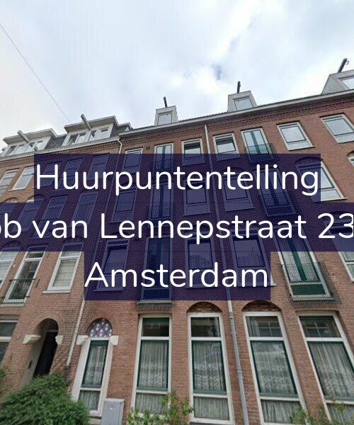 Foto gevel Huurpuntentelling voor Jacob van Lennepstraat 233-B, Amsterdam
