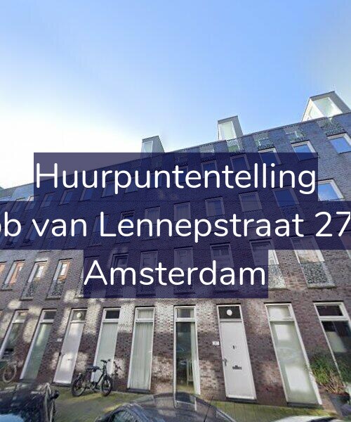 Foto gevel Huurpuntentelling voor Jacob van Lennepstraat 277-C, Amsterdam