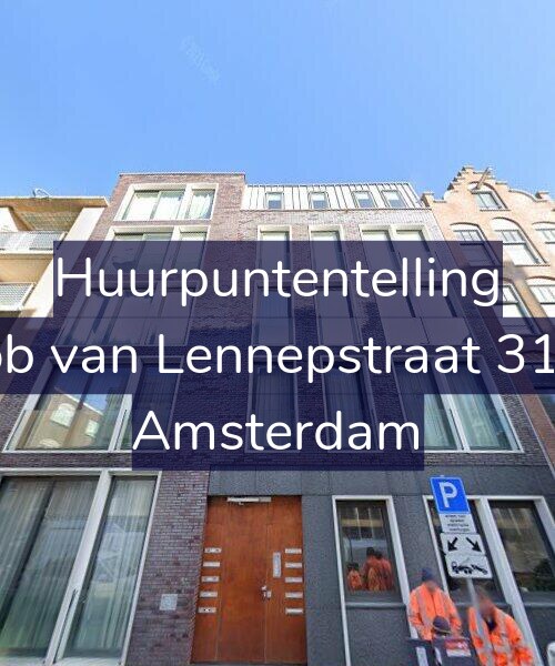 Foto gevel Huurpuntentelling voor Jacob van Lennepstraat 312-B, Amsterdam