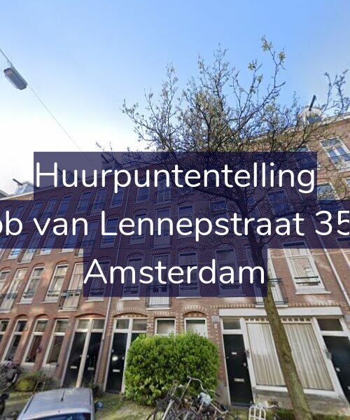 Foto gevel Huurpuntentelling voor Jacob van Lennepstraat 357-1, Amsterdam