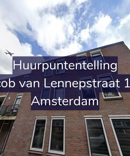 Foto gevel Huurpuntentelling voor Jacob van Lennepstraat 109, Amsterdam