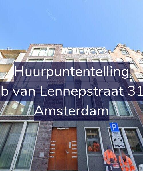 Foto gevel Huurpuntentelling voor Jacob van Lennepstraat 312-D, Amsterdam