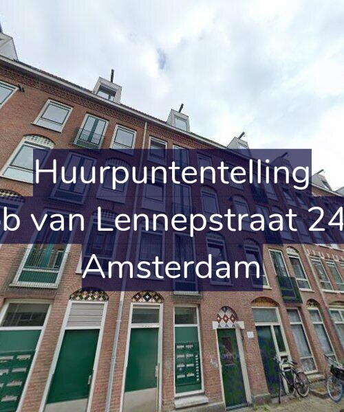 Foto gevel Huurpuntentelling voor Jacob van Lennepstraat 249-A, Amsterdam