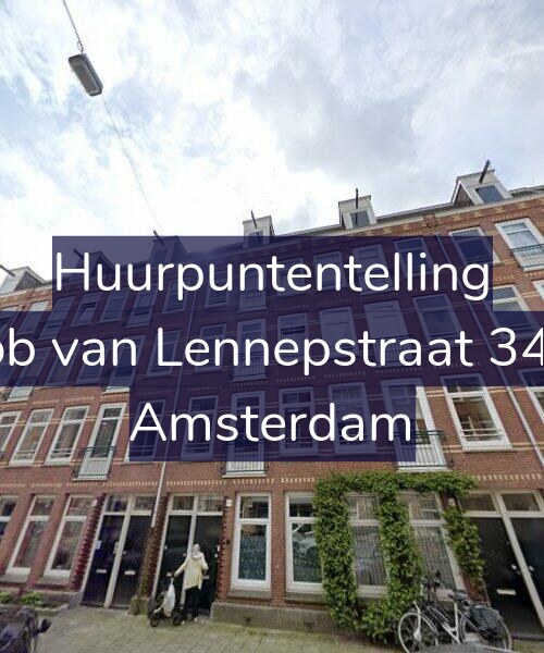 Foto gevel Huurpuntentelling voor Jacob van Lennepstraat 345-1, Amsterdam