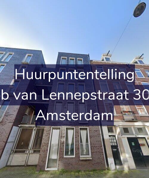 Foto gevel Huurpuntentelling voor Jacob van Lennepstraat 309-D, Amsterdam