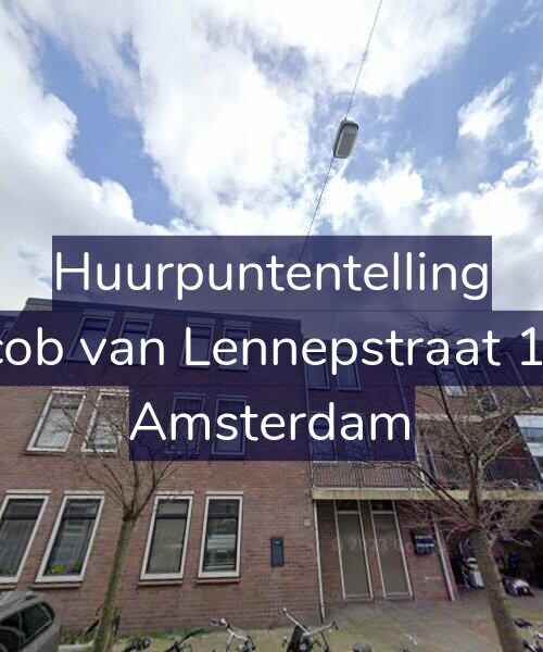 Foto gevel Huurpuntentelling voor Jacob van Lennepstraat 123, Amsterdam