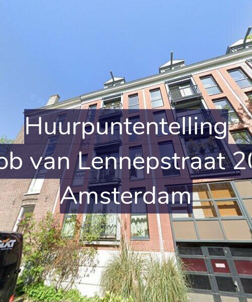 Foto gevel Huurpuntentelling voor Jacob van Lennepstraat 20-D, Amsterdam