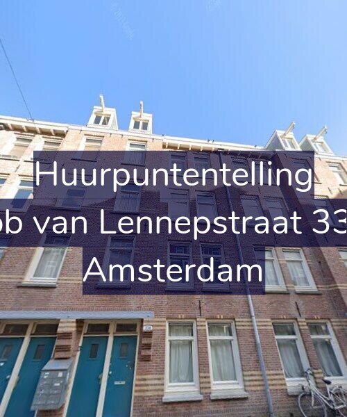 Foto gevel Huurpuntentelling voor Jacob van Lennepstraat 338-2, Amsterdam