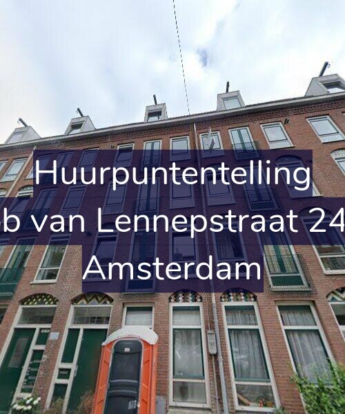 Foto gevel Huurpuntentelling voor Jacob van Lennepstraat 243-A, Amsterdam