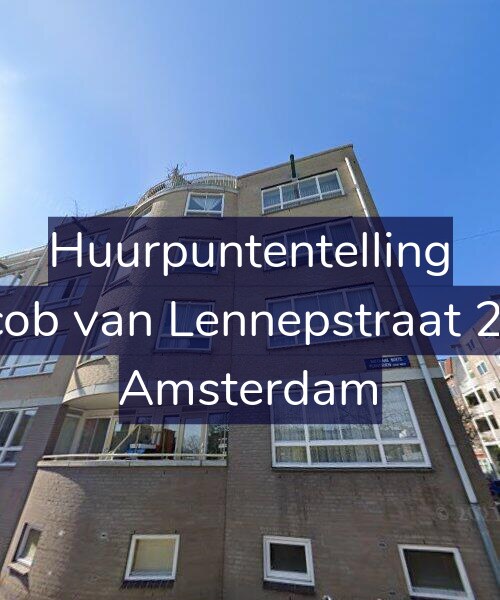 Foto gevel Huurpuntentelling voor Jacob van Lennepstraat 209, Amsterdam