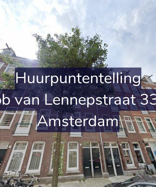 Foto gevel Huurpuntentelling voor Jacob van Lennepstraat 335-1, Amsterdam
