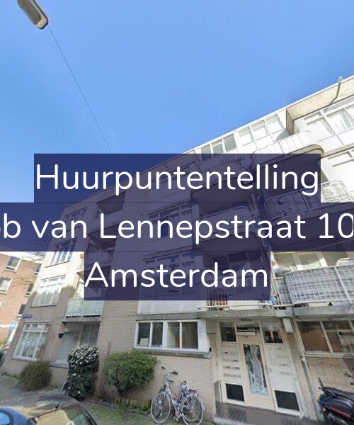 Foto gevel Huurpuntentelling voor Jacob van Lennepstraat 104-A, Amsterdam