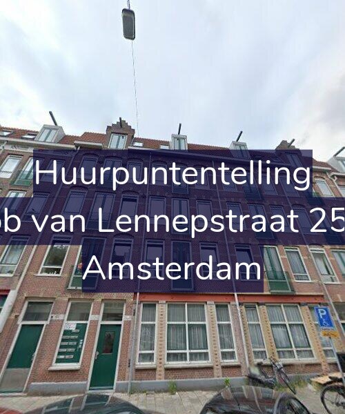 Foto gevel Huurpuntentelling voor Jacob van Lennepstraat 256-B, Amsterdam