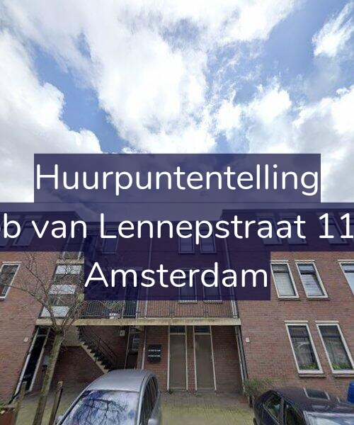Foto gevel Huurpuntentelling voor Jacob van Lennepstraat 119-D, Amsterdam