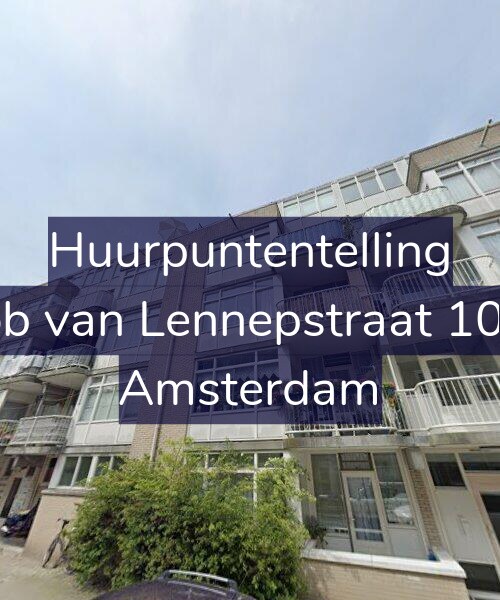 Foto gevel Huurpuntentelling voor Jacob van Lennepstraat 100-D, Amsterdam