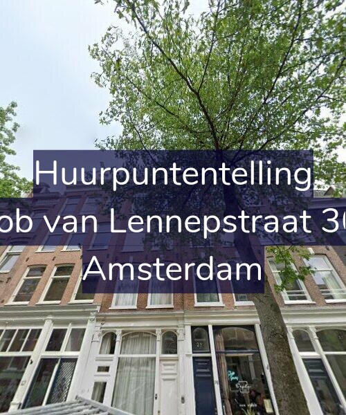 Foto gevel Huurpuntentelling voor Jacob van Lennepstraat 30-3, Amsterdam