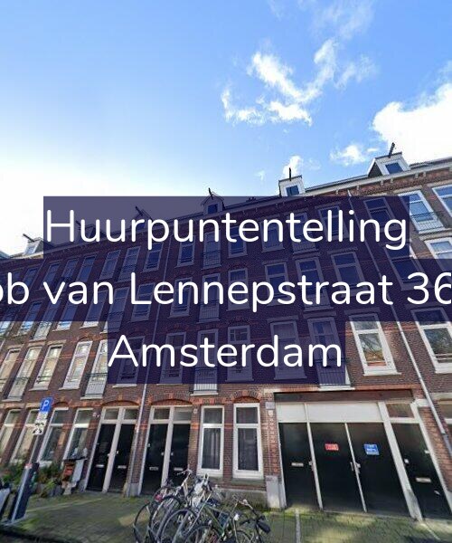 Foto gevel Huurpuntentelling voor Jacob van Lennepstraat 369-2, Amsterdam
