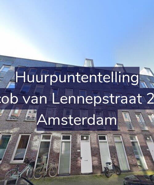 Foto gevel Huurpuntentelling voor Jacob van Lennepstraat 285, Amsterdam