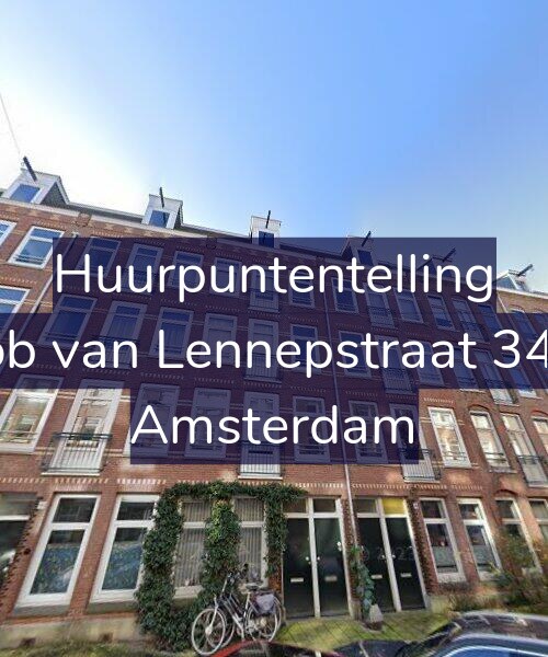 Foto gevel Huurpuntentelling voor Jacob van Lennepstraat 347-2, Amsterdam