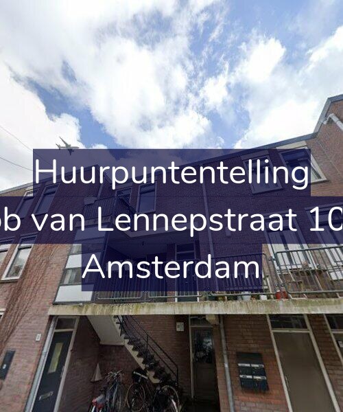 Foto gevel Huurpuntentelling voor Jacob van Lennepstraat 107-B, Amsterdam