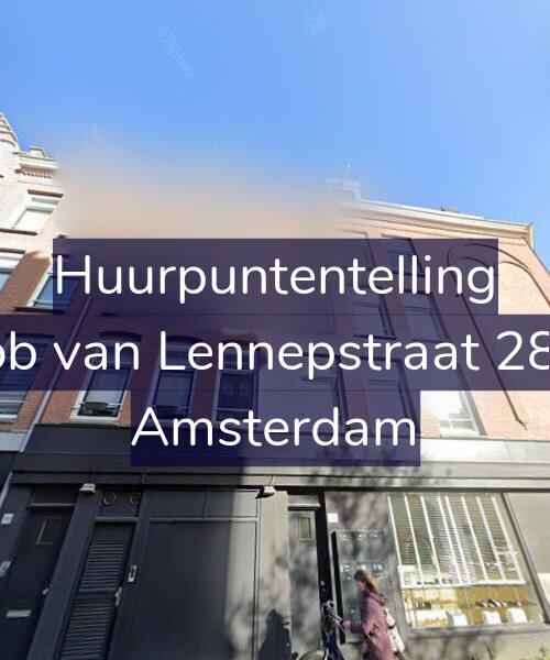 Foto gevel Huurpuntentelling voor Jacob van Lennepstraat 284-E, Amsterdam