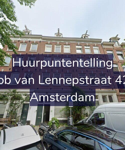 Foto gevel Huurpuntentelling voor Jacob van Lennepstraat 42-H, Amsterdam