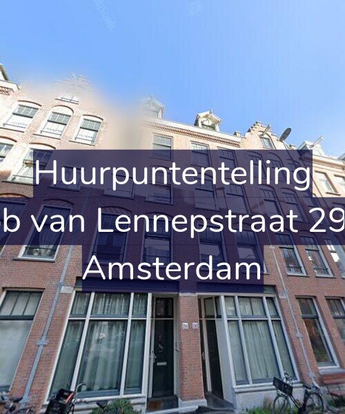 Foto gevel Huurpuntentelling voor Jacob van Lennepstraat 292-A, Amsterdam