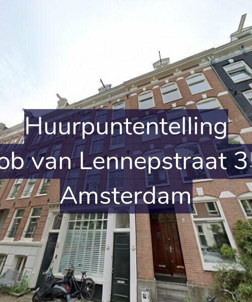 Foto gevel Huurpuntentelling voor Jacob van Lennepstraat 35-4, Amsterdam