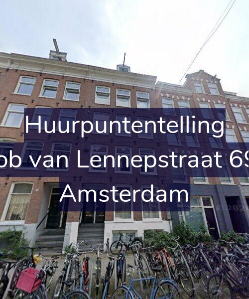Foto gevel Huurpuntentelling voor Jacob van Lennepstraat 69-H, Amsterdam