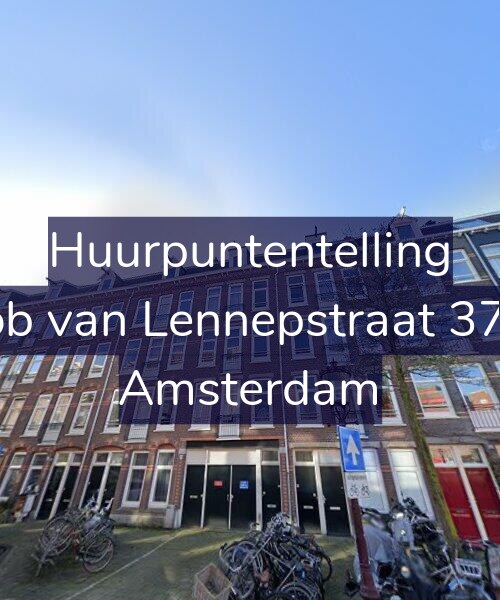 Foto gevel Huurpuntentelling voor Jacob van Lennepstraat 373-1, Amsterdam