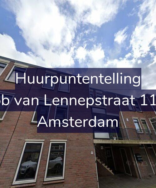 Foto gevel Huurpuntentelling voor Jacob van Lennepstraat 119-B, Amsterdam