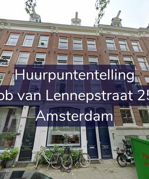 Foto gevel Huurpuntentelling voor Jacob van Lennepstraat 25-H, Amsterdam