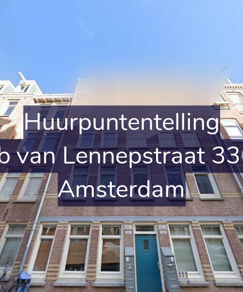 Foto gevel Huurpuntentelling voor Jacob van Lennepstraat 330-3L, Amsterdam