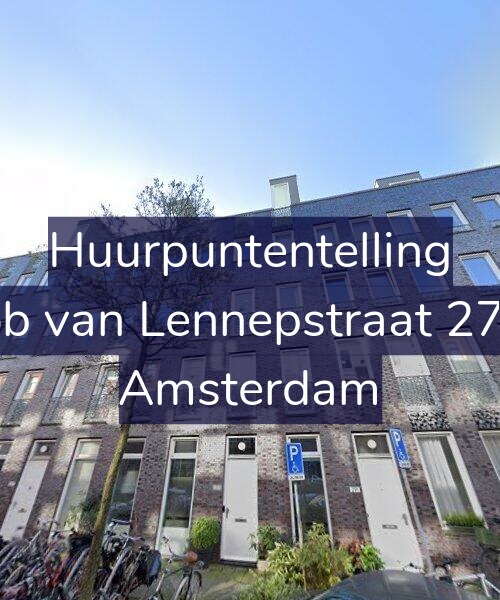 Foto gevel Huurpuntentelling voor Jacob van Lennepstraat 275-D, Amsterdam