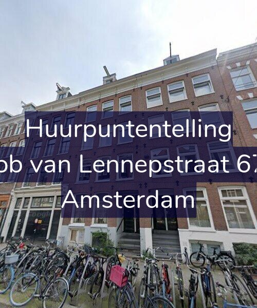 Foto gevel Huurpuntentelling voor Jacob van Lennepstraat 67-H, Amsterdam