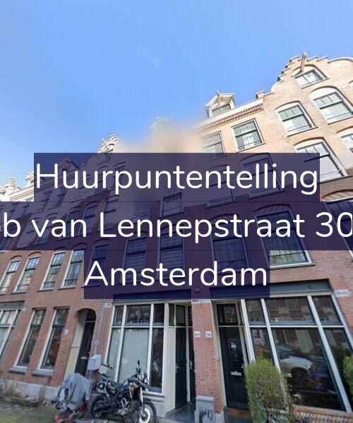 Foto gevel Huurpuntentelling voor Jacob van Lennepstraat 300-A, Amsterdam