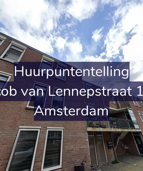 Foto gevel Huurpuntentelling voor Jacob van Lennepstraat 111, Amsterdam