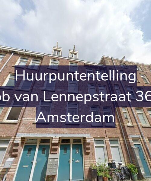 Foto gevel Huurpuntentelling voor Jacob van Lennepstraat 366-1, Amsterdam