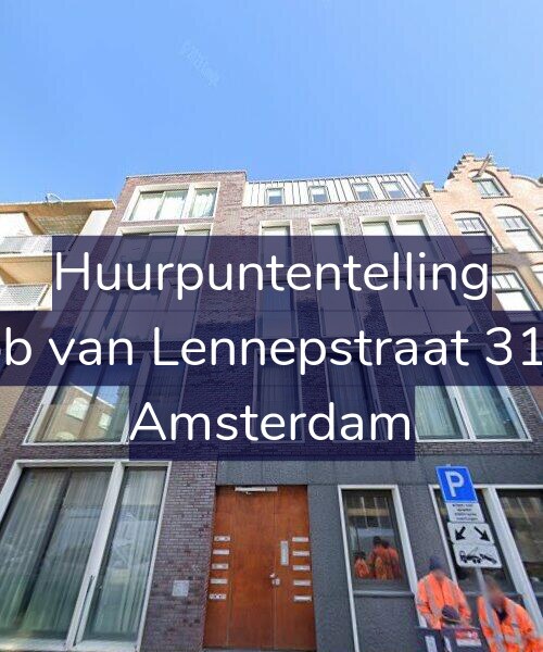 Foto gevel Huurpuntentelling voor Jacob van Lennepstraat 312-A, Amsterdam