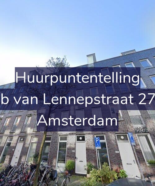 Foto gevel Huurpuntentelling voor Jacob van Lennepstraat 275-H, Amsterdam