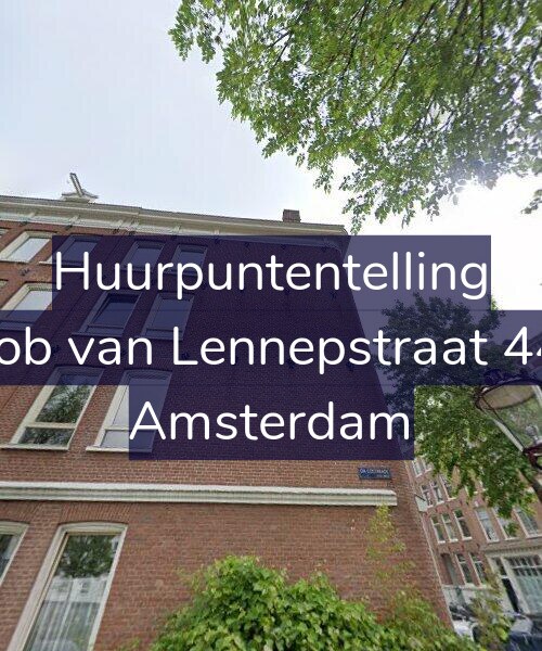 Foto gevel Huurpuntentelling voor Jacob van Lennepstraat 44-2, Amsterdam