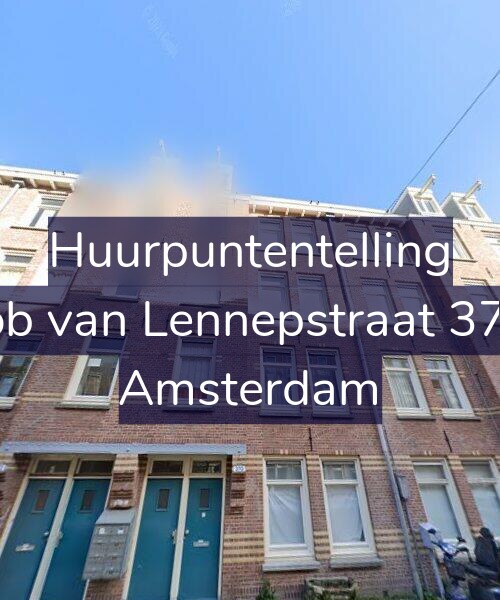Foto gevel Huurpuntentelling voor Jacob van Lennepstraat 370-2, Amsterdam