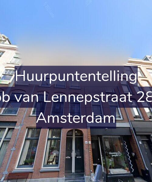Foto gevel Huurpuntentelling voor Jacob van Lennepstraat 288-2, Amsterdam