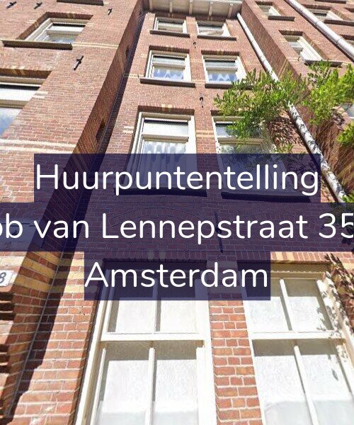 Foto gevel Huurpuntentelling voor Jacob van Lennepstraat 358-2, Amsterdam