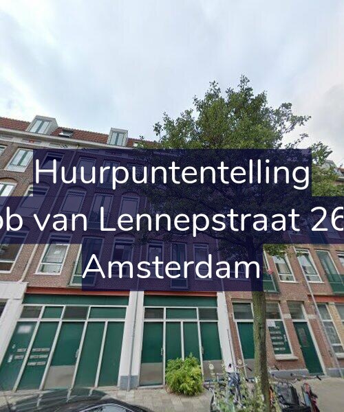 Foto gevel Huurpuntentelling voor Jacob van Lennepstraat 260-E, Amsterdam